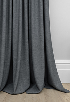 Stockholm, Anthracite - Made to Measure Curtains